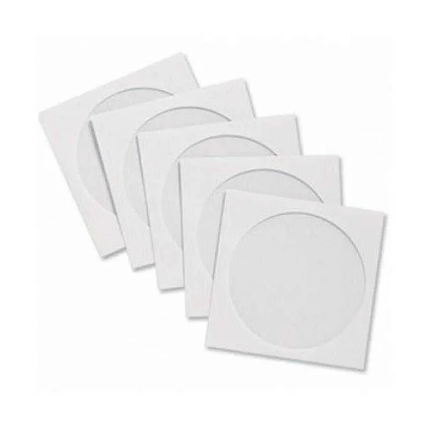 ENVELOPE PARA CD PAPEL VISOR PLASTICO