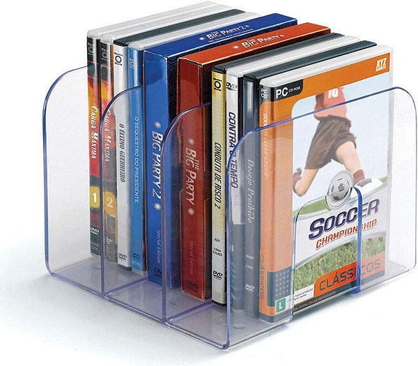 ORGANIZADOR DE LIVROS STANDARD CRISTAL