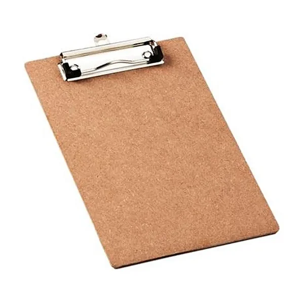 PRANCHETA A-5 MDF WIRE CLIP
