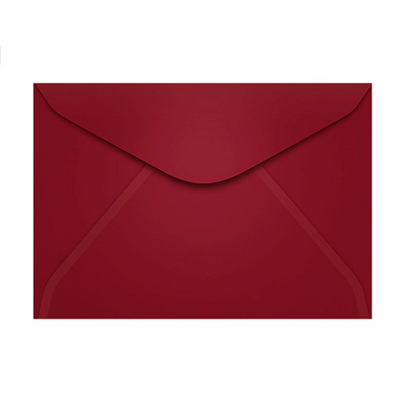 ENVELOPE CARTA 114X162 COLORIDO VINHO