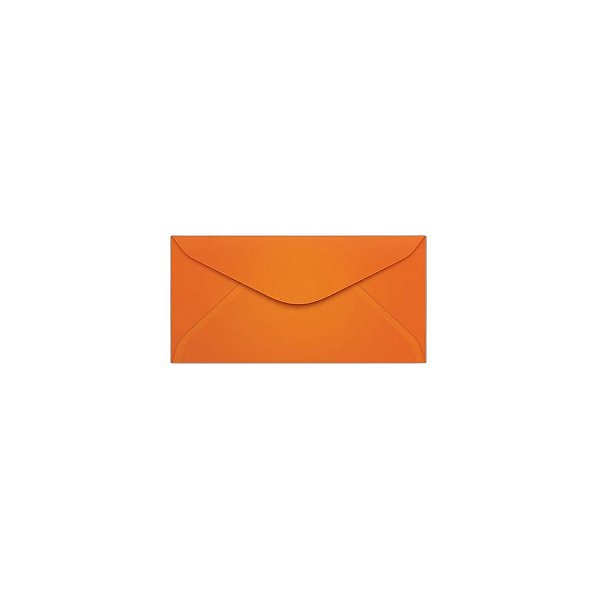 ENVELOPE CARTA 114X229 COLORIDO LARANJA CARTAGENA