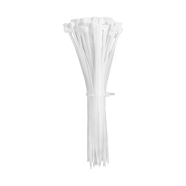 ABRACADEIRA NYLON 16CM 100UN NATURAL