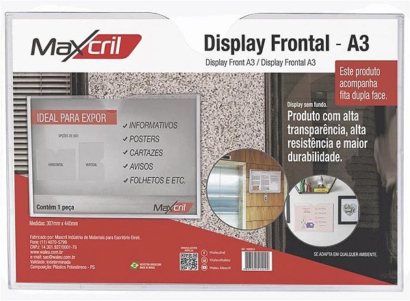 DISPLAY FRONTAL A3