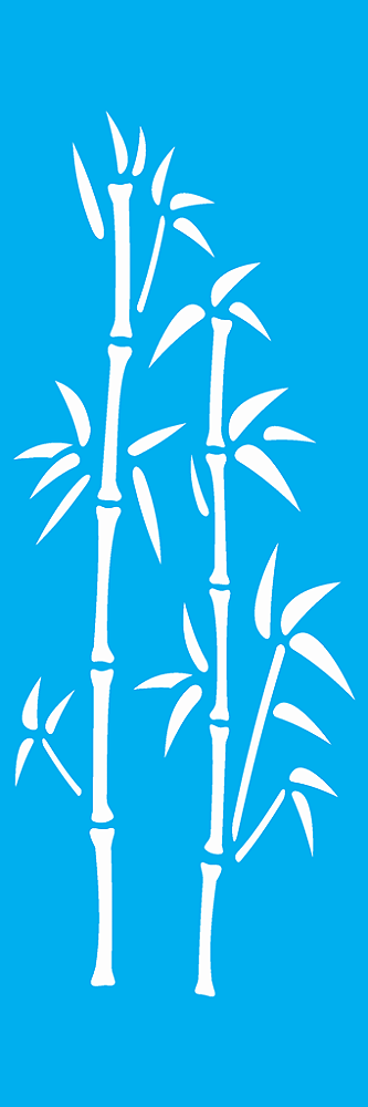 MOLDE VAZADO/ESTENCIL 10X30CM BAMBU