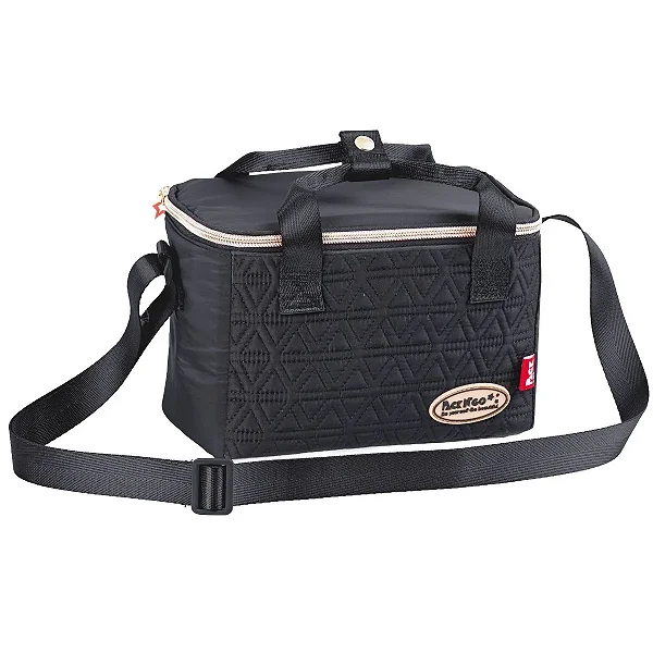 Lancheira Matelassê Packn Go Preta