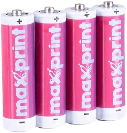 Pilha Super AA Comum Maxprint C/4 Unidades