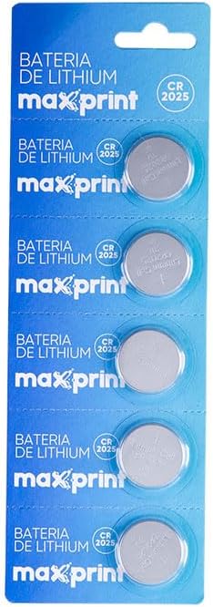 Bateria Lithium Maxprint CR2025 3V Unidade