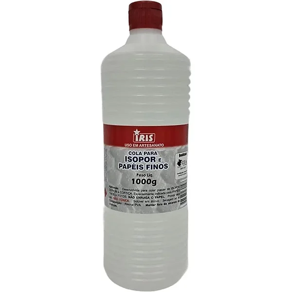 Cola para Isopor 1kg Iris