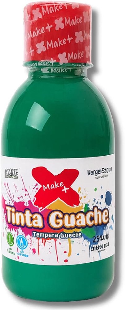 Tinta Guache Verde Escuro 250ml Make+