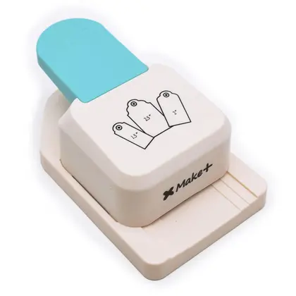 Furador de Papel Make+ Modelo 3 Tags