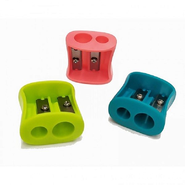 APONTADOR MAPED VIVO 2 FUROS CORES SORTIDAS