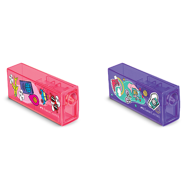 Apontador Glimmer Viagem Faber Castell