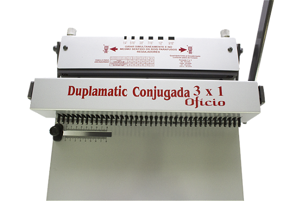 Perfuradora Duplamatic Conjugada 3x1 Ofício