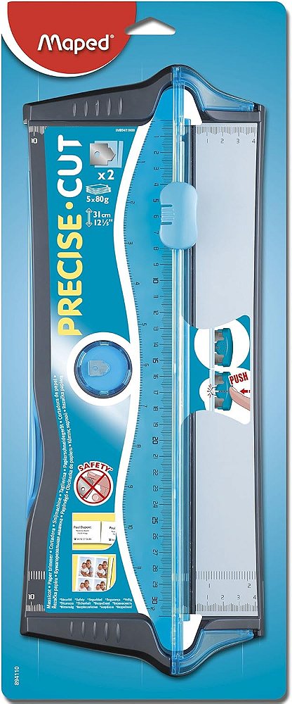 Guilhotina Precise Cut A4 Maped Azul