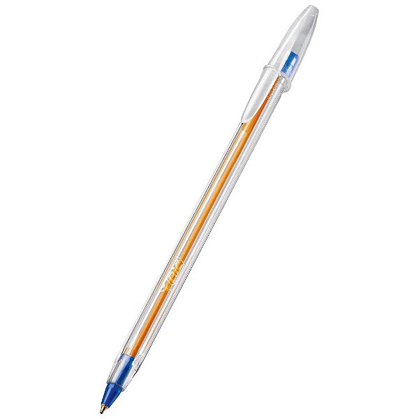 Caneta Bic Fine Azul Esferográfica