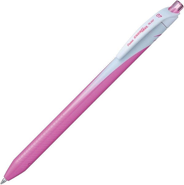 Caneta EnerGel Wave 0.7mm Retrátil Rosa