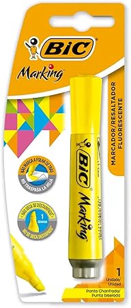 MARCA TEXTO BIC MARKING AMARELO