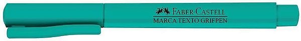 Marca Texto Griffpen Verde Água Faber-Castell