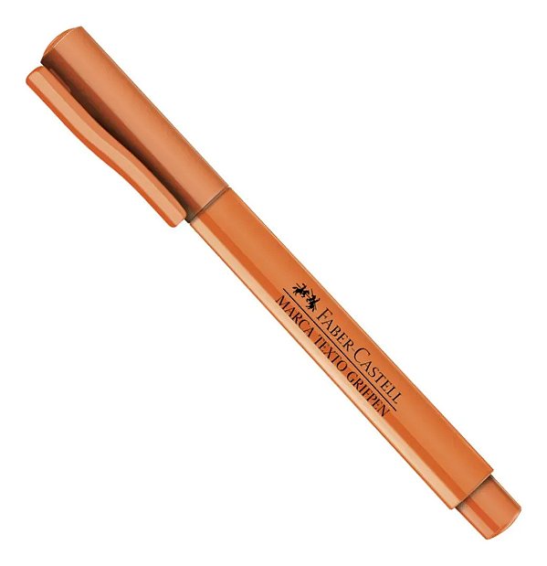 Marca Texto Grifpen Laranja Faber-Castell