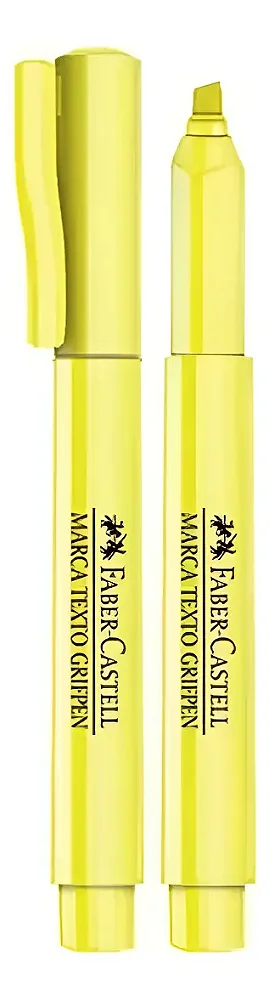 Marca Texto Grifpen Amarelo Neon