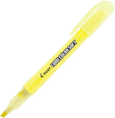 Marca Texto Lumi Color Soft Amarelo