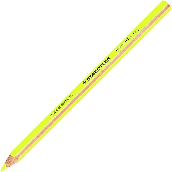 Lápis Marca Texto Amarelo Staedtler