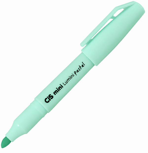Marca Texto CIS Lumini Mini Pastel Azul