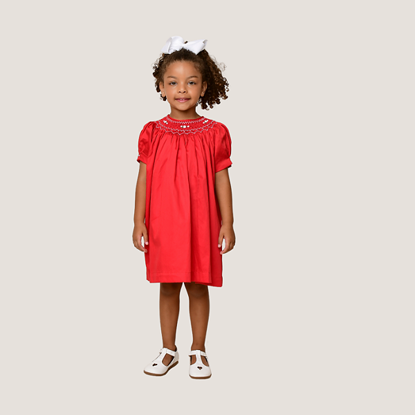 Vestido Clara Vermelho Acetinado