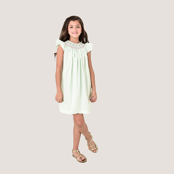Vestido Mariah Verde Claro