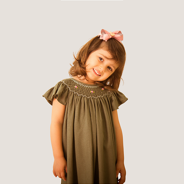 Vestido Mariah Verde Musgo
