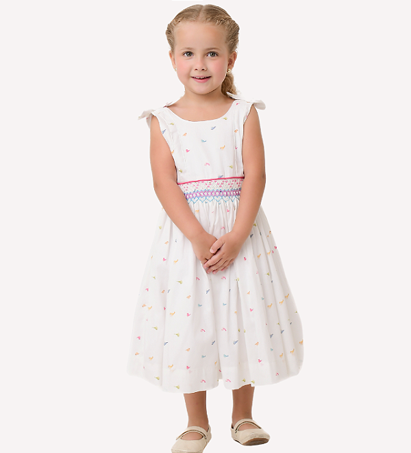 Vestido Amora Pássaros Coloridos