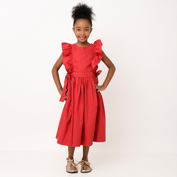 Vestido Aurora Vermelho