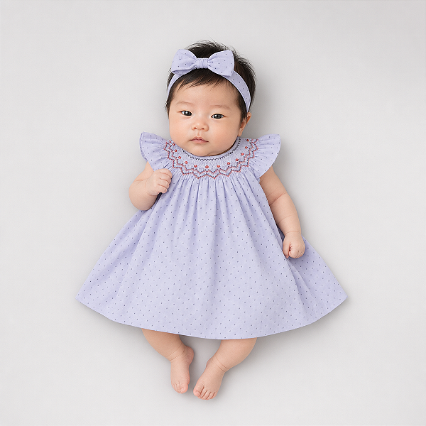 Vestido Mariah Mini Peixe Azul