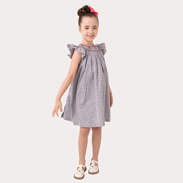 Vestido Mariah Xadrez Mini