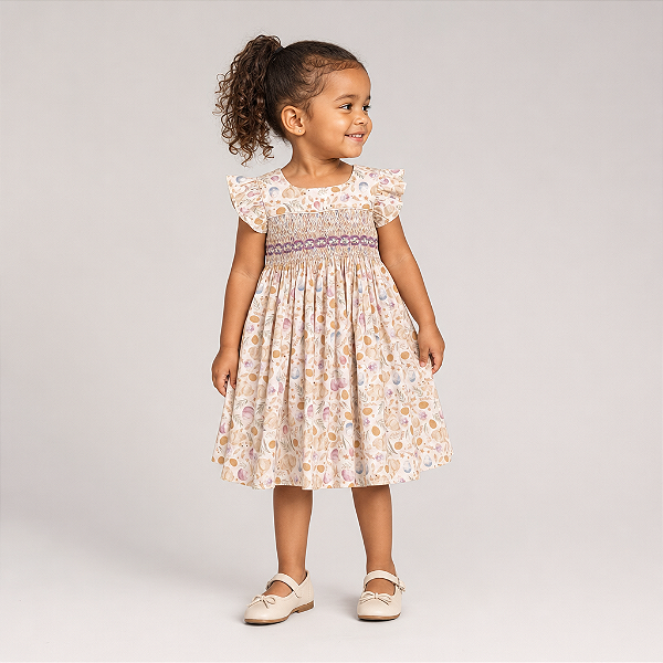 Vestido Olívia Coelho Candy Decote Quadrado