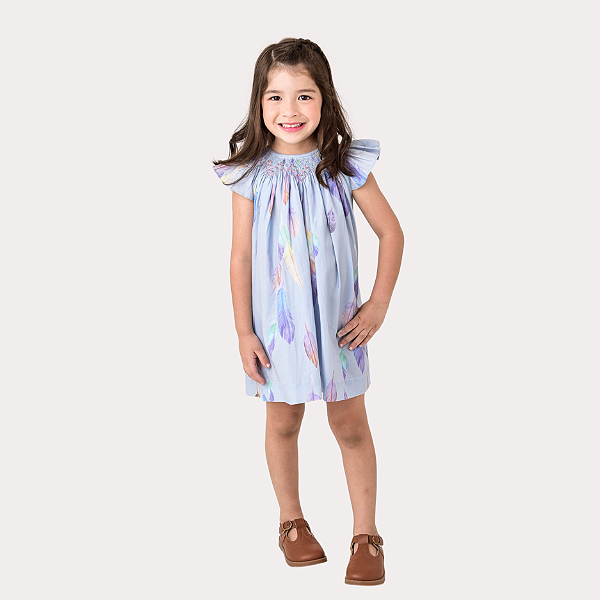 Vestido Mariah Penas Rococó Lilás