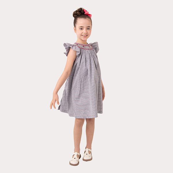Vestido Mariah Vichy Mini Rococó Terra