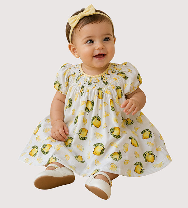 Vestido Mariah Limão Siciliano