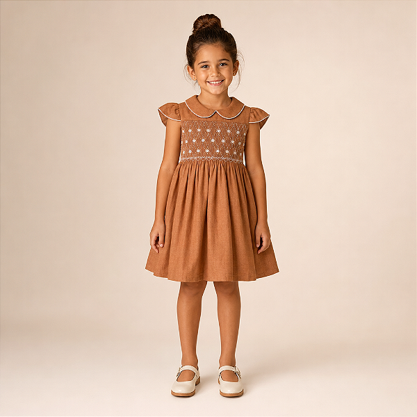 Vestido Maria Terracota