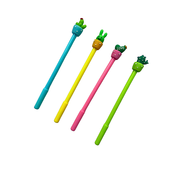Caneta vasinho Cactos