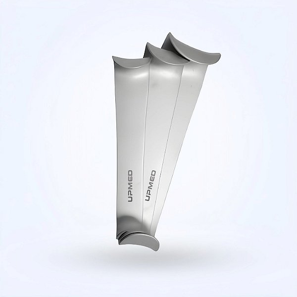 Afastador Roux - Kit 3 tamanhos (14,5cm - 15,5cm - 17cm)