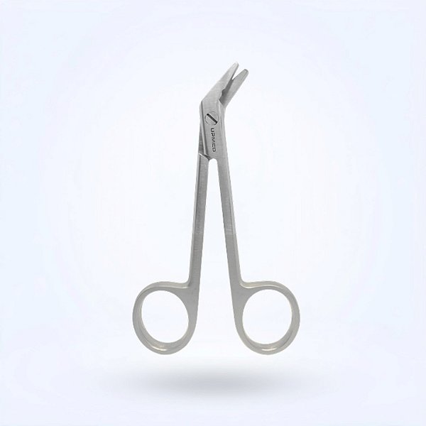 TESOURA CORTE FIO DE AÇO ANGULADA 11CM