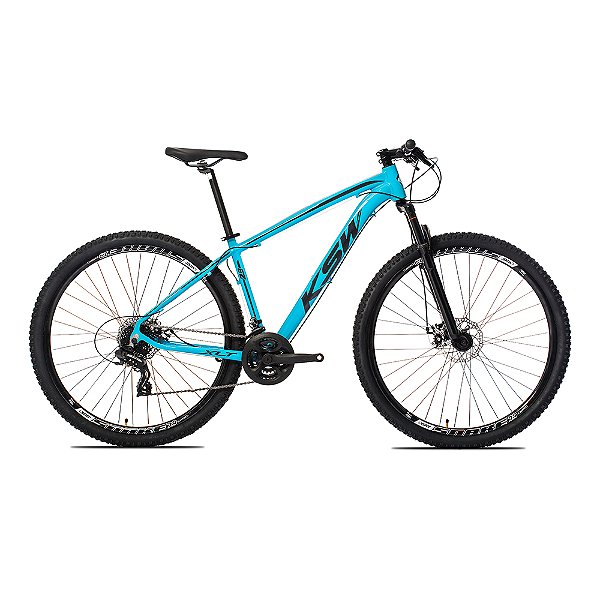 Bicicleta Aro 29 Ksw 24 Marchas Freio Disco E Cubo K7