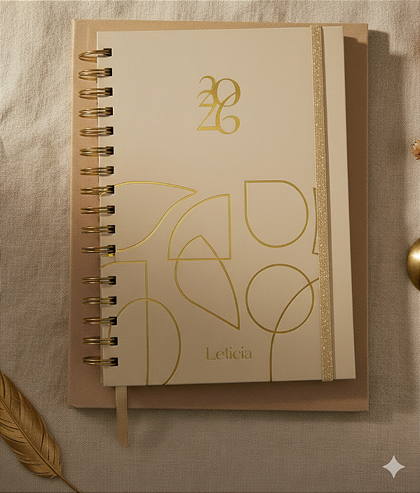 Planner Semanal Capa Luxo