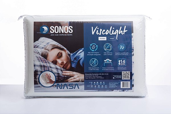 Travesseiro Sonos Viscolight