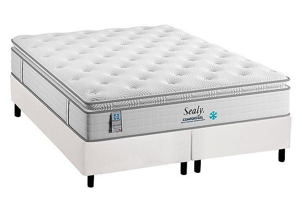 Conjunto Correct Confort Gel Sealy Queen