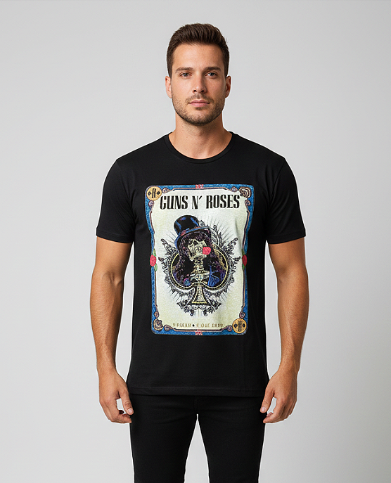 Camiseta Masculina Guns N' Roses
