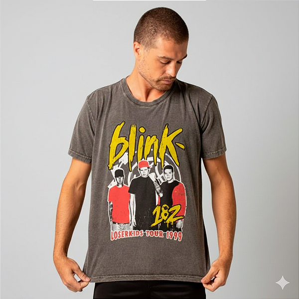 Camiseta Liverpool Estonada Unissex Blink 182 G