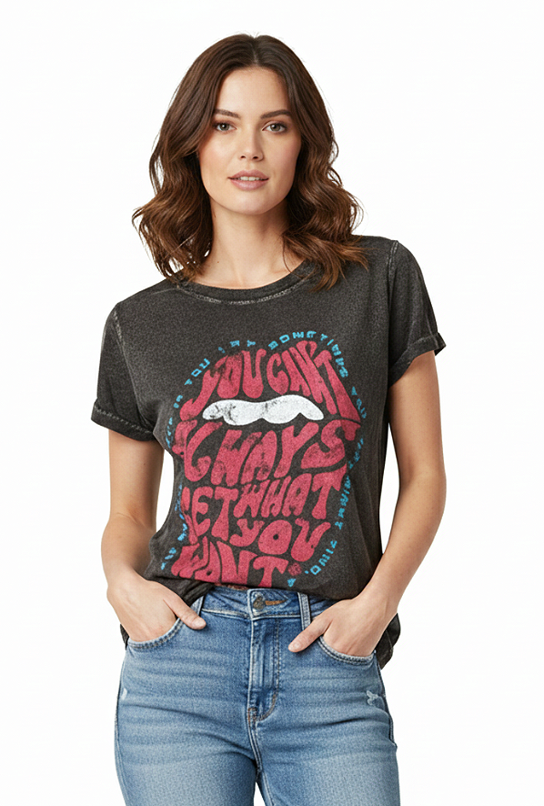 Camiseta Estonada LP Rolling Stones