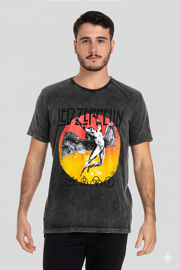 Camiseta Estonada Liverpool Led Zeppelin